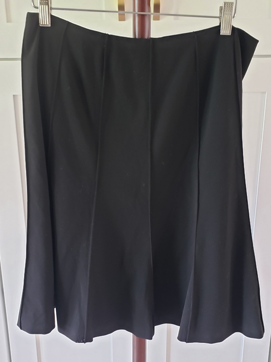 Talbots Dresses & Skirts - Talbots Black Stretch Petites Skirt - Size 12